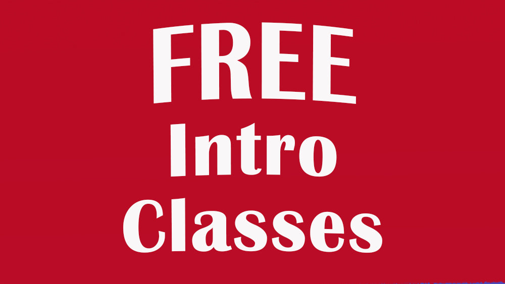 FREE Introduction Classes Monthly