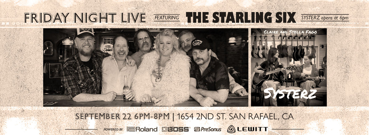 Friday Night Live - Featuring The Starling Six & The Systerz