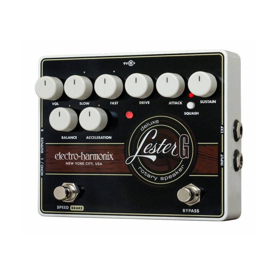 Electro-Harmonix LESTER-G Deluxe Rotary Speaker Pedal – Bananas At