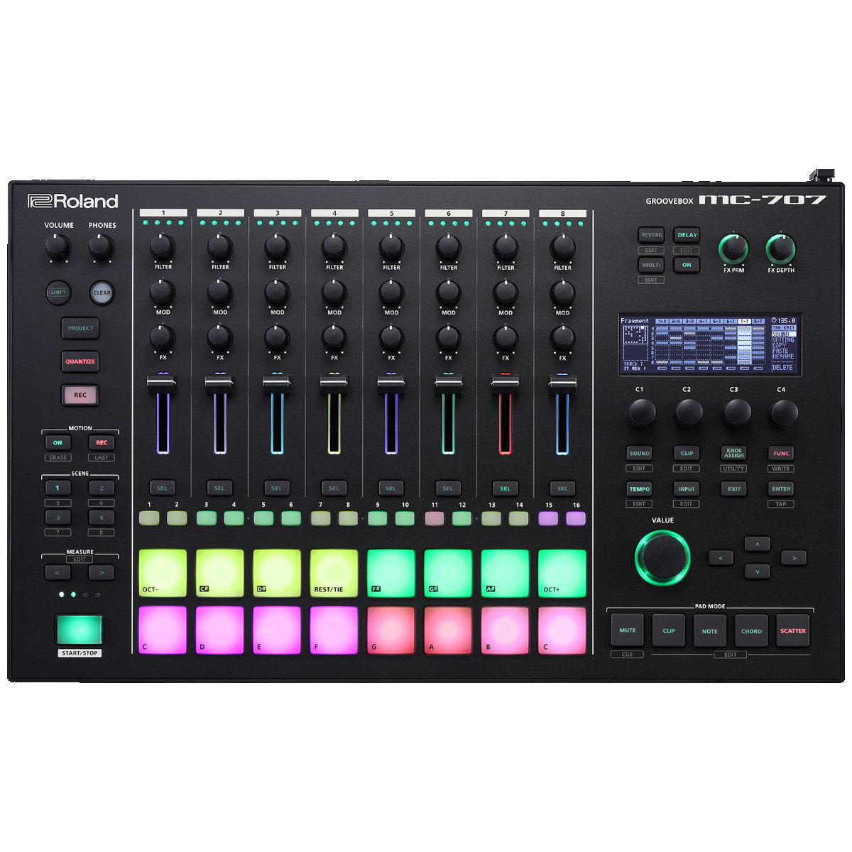 Roland MC-707 Groovebox – Bananas At Large Inc.® Musical