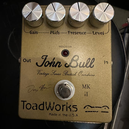 Toadworks John Bull Mk II Overdrive Pedal (Pre-Owned)