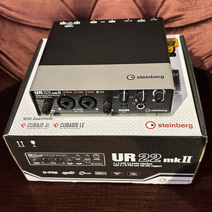 Steinberg UR22mkII 2x2 USB 2.0 Audio Interface (Pre-Owned)