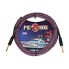 Pig Hog PCH10RPP Straight to Straight Instrument Cable - Riviera Purple - 10 ft.