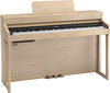 Roland HP-702 Digital Upright Piano with Stand and Bench - Light Oak