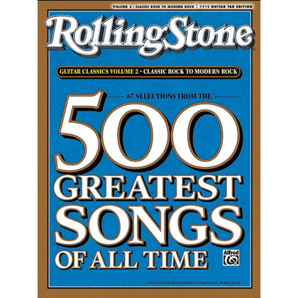 Alfred - 00-30126 - Rolling Stone Magazine's Guitar Classics - Volume 2