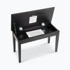 On-Stage KB8904B Deluxe Piano Bench with Storage Compartment