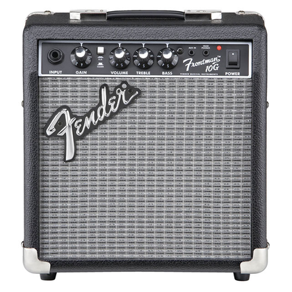 Fender Frontman 10G Guitar Combo Amp - Black and Silver