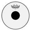 Remo - CS-0308-10 - Controlled Sound Clear Drumhead - Black Dot - 8 in Batter
