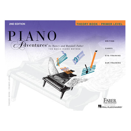 Hal Leonard Piano Adventures Theory Book Primer Level 2nd Edition - Bananas At Large®