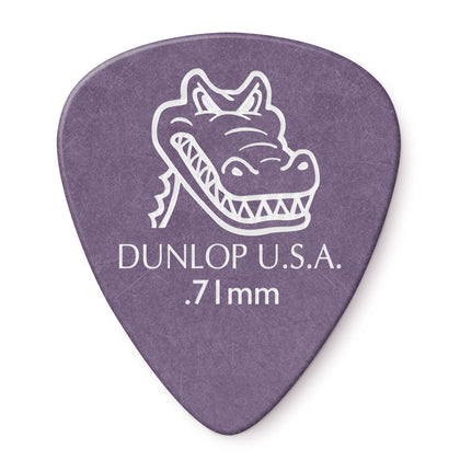 Dunlop 417P 12 Pack Gator Grip Standard .71mm Guitar Picks