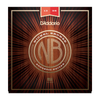 D'Addario NB1356 Nickel Bronze Medium Acoustic Guitar Strings 13-56 - Bananas At Large®