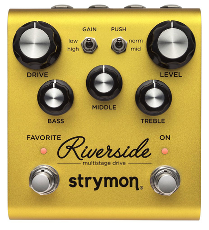 Strymon Riverside Multistage Drive Pedal - Bananas at Large - 1