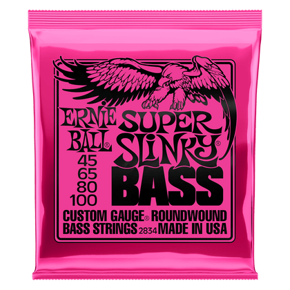 Ernie Ball P02834 Super Slinky Bass Nickel Wound Strings