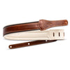 Taylor 4105-25 Renaissance Leather 2.5 in. Guitar Strap - Medium Brown