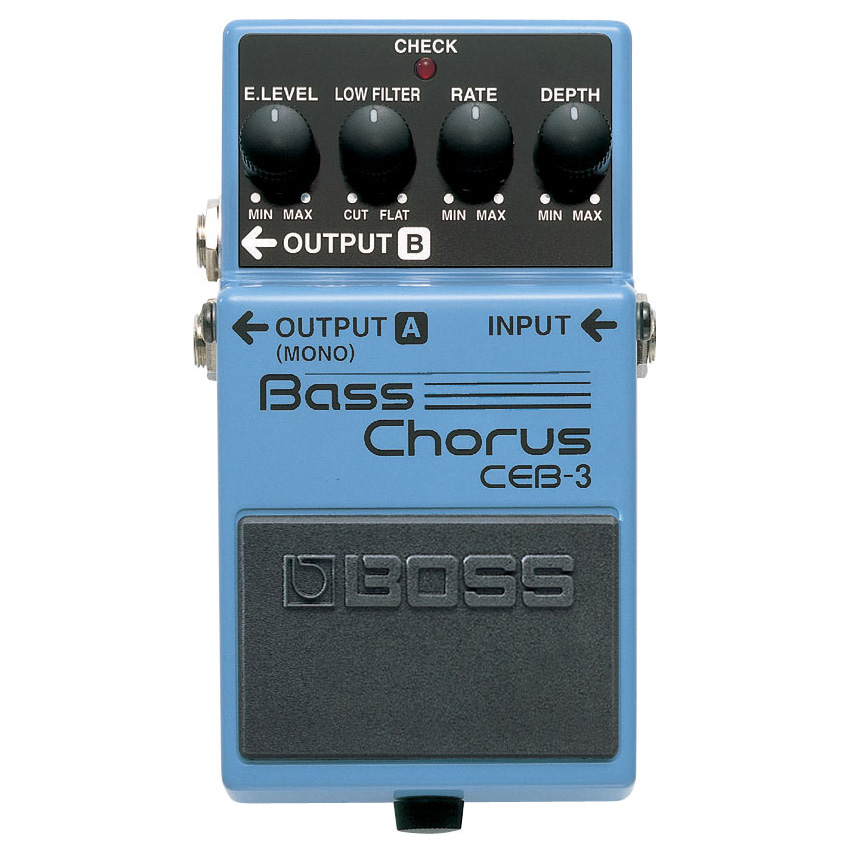 digital chorus pedal BOSS CEB-3 Bass Chorus Pedal – Bananas At Large Inc.® Musical Instruments & Pro Audio