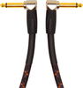 Roland RIC-G1AA Gold Series 1ft. Instrument Cable with Right Angle 1/4 in. Connectors. - Bananas at Large