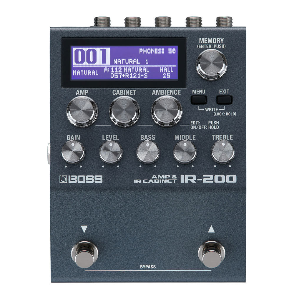 BOSS IR-200 Amp and Cabinet Processor – Bananas at Large® Musical