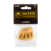 Dunlop 9073P 4 Pack Large Gold Ultex Thumbpicks
