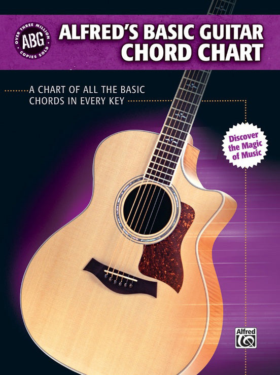 Alfred's Basic Guitar Chord Chart Bananas at Large®