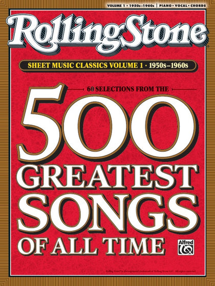 Rolling Stone Sheet Music Classics, Volume 1: 1950s-1960s