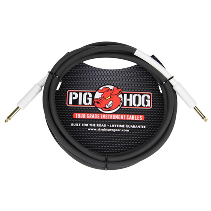 Pig Hog PH3 3ft 1/4 - 1/4 8mm Instrument  Cable - Bananas at Large