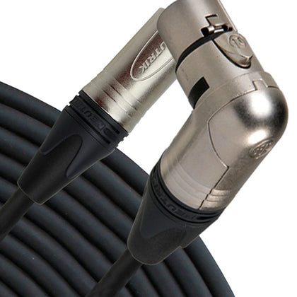 Rapco NM1-3AM Microphone Cable Right Angle XLR Female to Straight XLR Male - 3 ft.