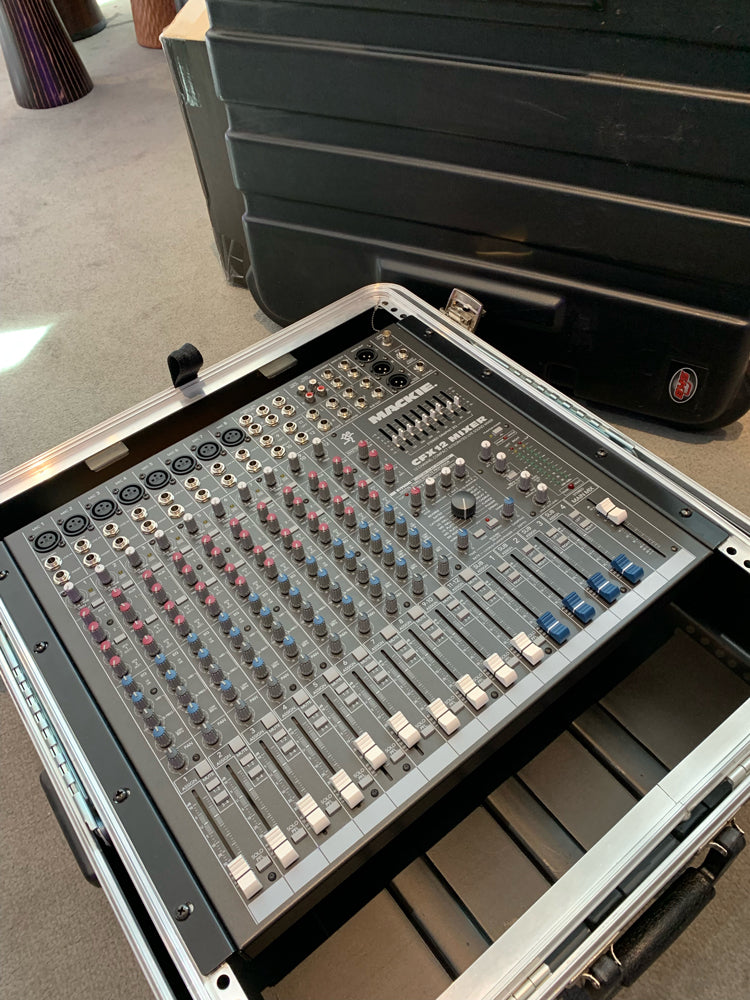 Mackie CFX-12 12 Channel Mixer w/SKB Pop Up Mixer Case (Pre-Owned) Bananas at Large®