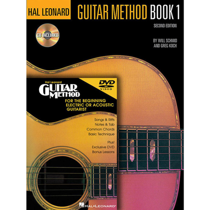 Hal Leonard Guitar Method Book 1 With Book 1/CD and DVD Pack - Bananas At Large®
