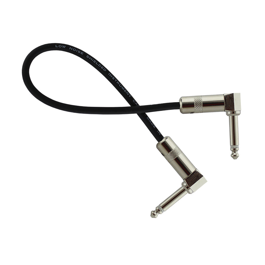 StageMASTER SEGLL1 Angle to Angle Instrument Cable 1 ft. Bananas