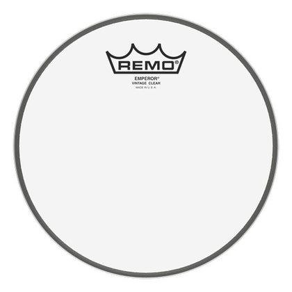 Remo - VE-0308-00 - Emperor Vintage Clear Drumhead - 8 in Batter