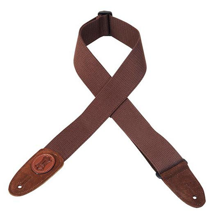 Levy's MSSC8 2 in. Cotton Strap - Brown