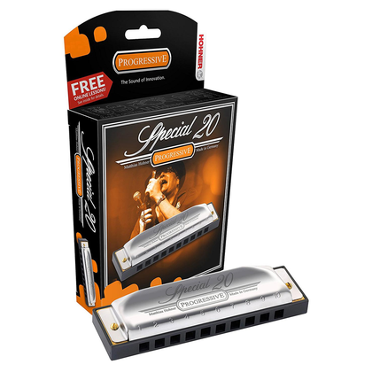 Hohner Special 20 Harmonica, Key of B - Boxed