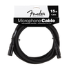 Fender 15 ft. Performance Series Microphone Cable - Black - Bananas At Large®