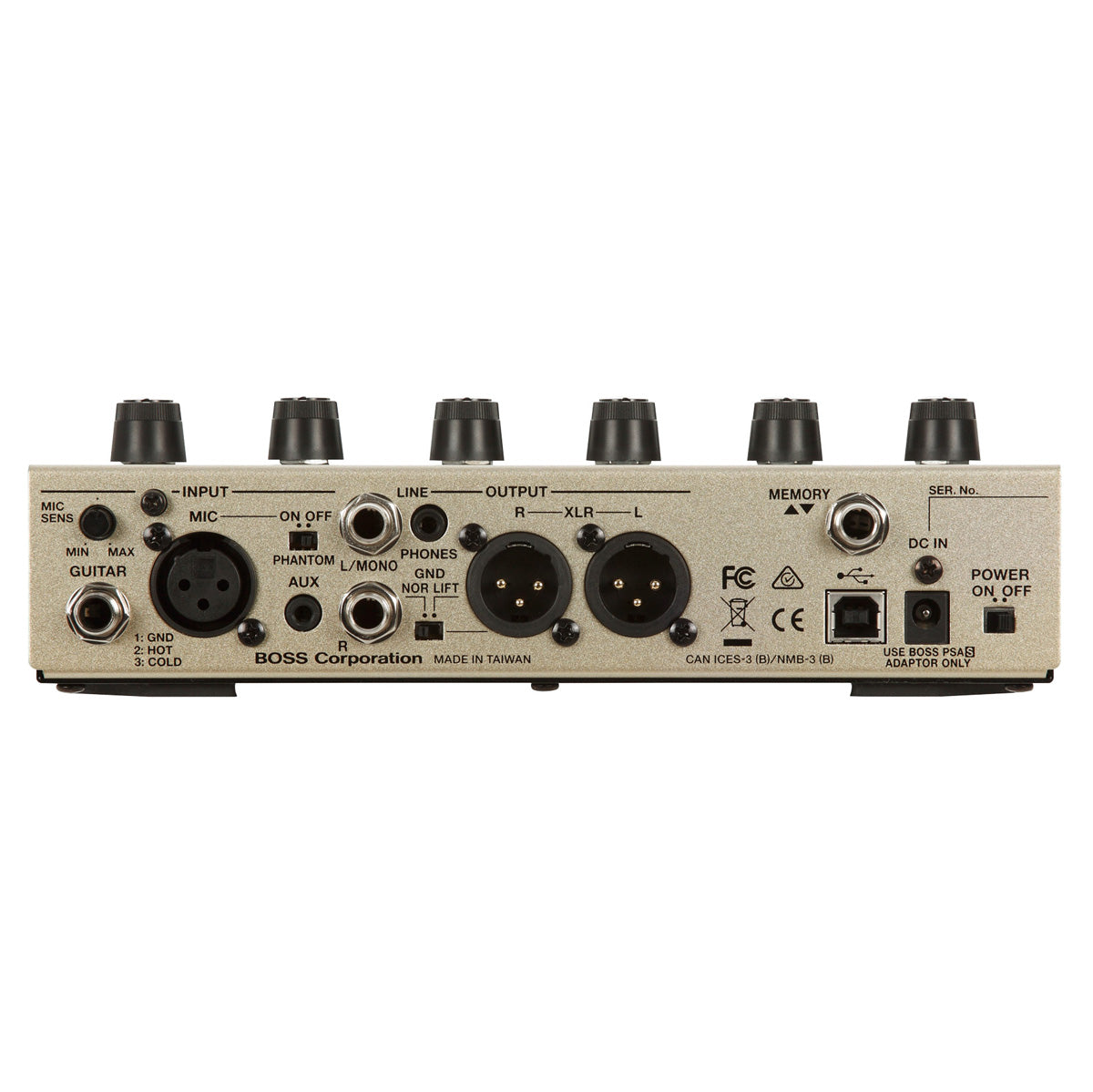 BOSS VE-8 Acoustic Singer Multi-Effects Pedal