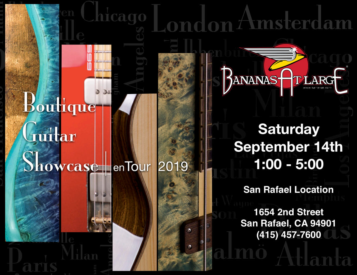 Boutique Guitar Showcase - 9/14/19 - Past Event