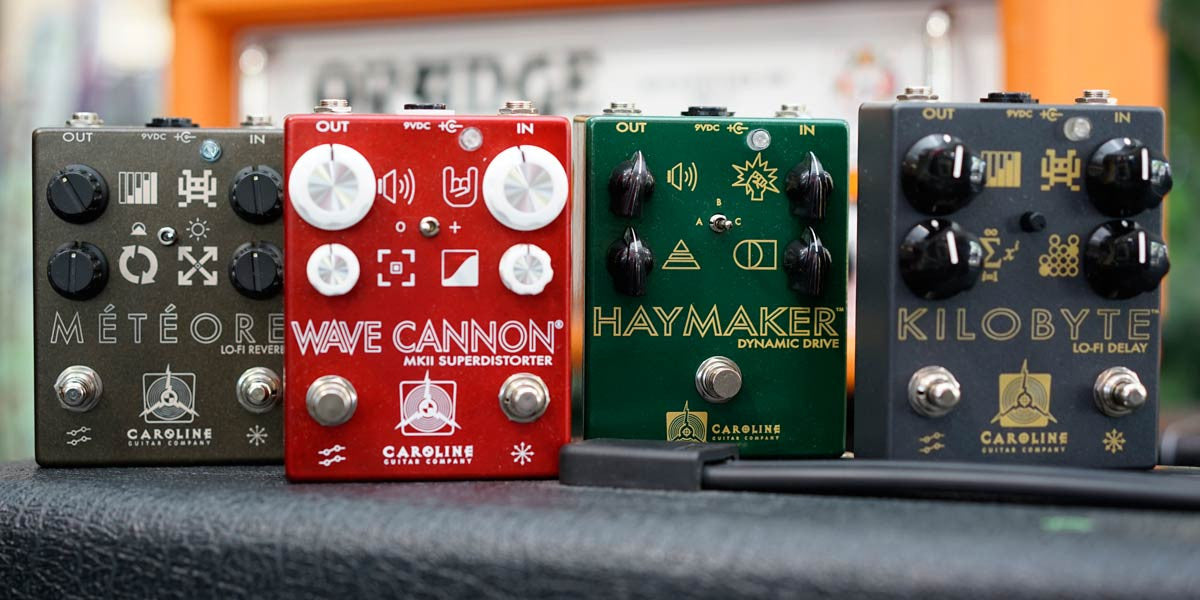 New pedals from Caroline Guitar Company just arrived!