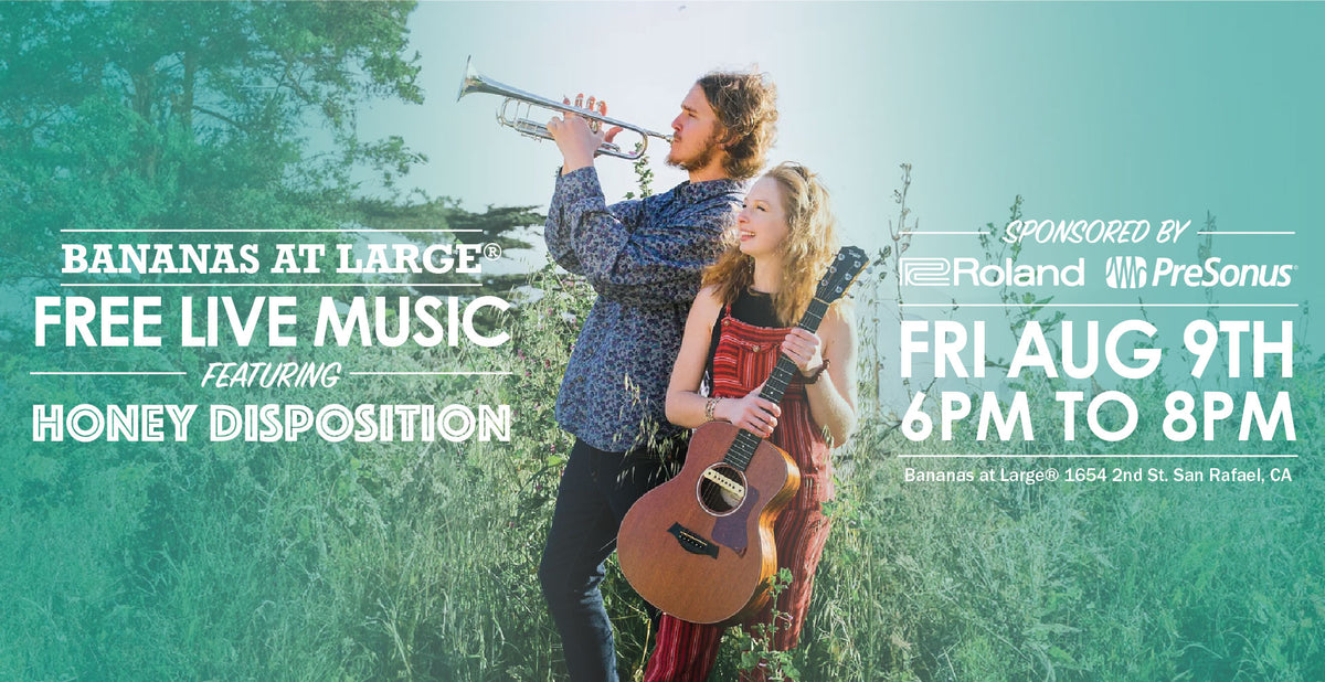 Free Live Music Featuring Honey Disposition - Friday, Aug. 9th from 6-8pm