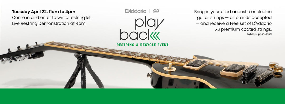 Earth Day Play Back String Recycling Event