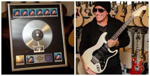 Neal Schon "Lights Strat", for a limited time includes "Escape" Platinum Sales Award. $50,000