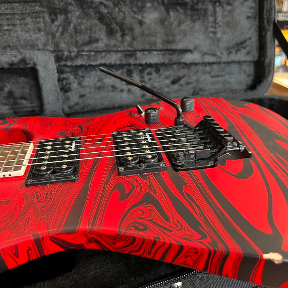 Jackson SLX DX  X Series Soloist Limited Edition Electric Guitar - Red Swirl w/ Case (Pre-Owned)