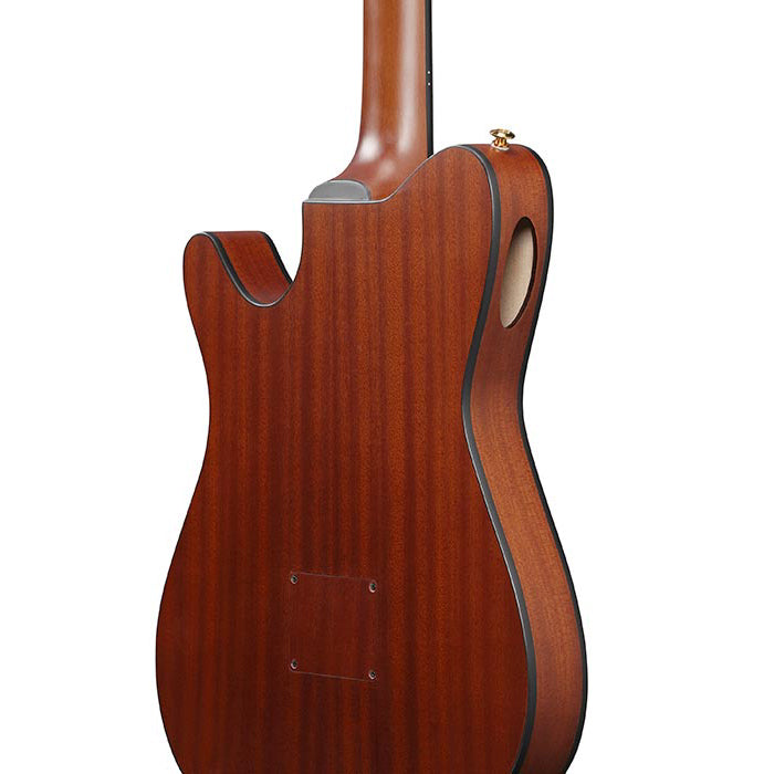 Ibanez FRH10NNTF Thinline Acoustic-Electric Nylon String Guitar - Natural Flat Finish