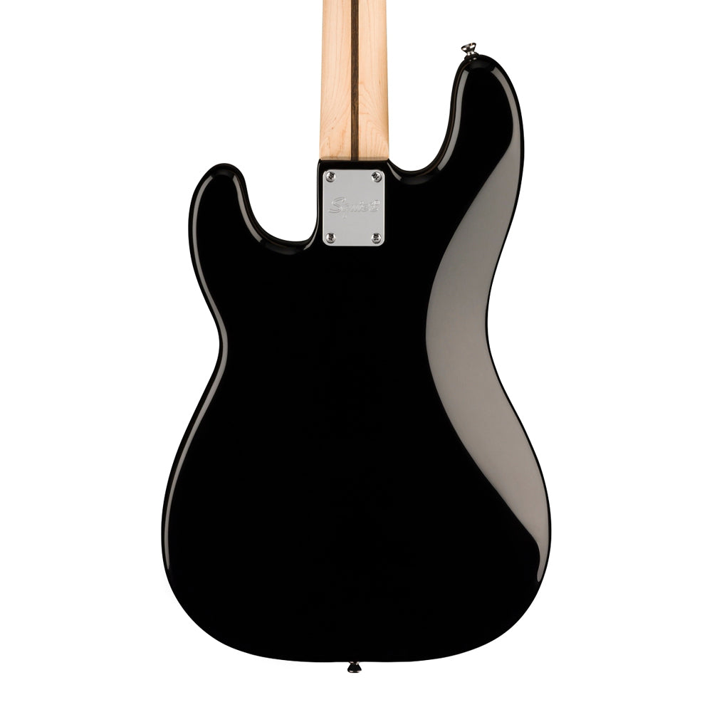 Squier Sonic Precision Electric Bass - Black with Laurel Fingerboard & White Pickguard