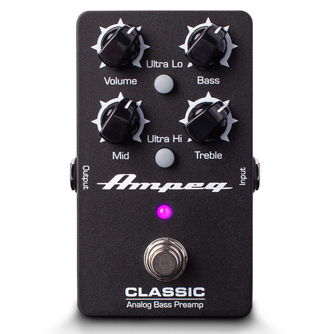 Ampeg Classic Analog Bass Preamp Pedal - Bananas at Large®