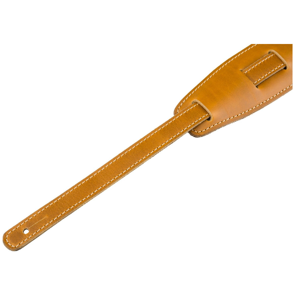 Fender Mustang Leather Saddle Strap - Butterscotch - Bananas at Large®