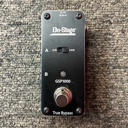 On-Stage GSP1000 ABY Switcher Pedal (Pre-Owned)