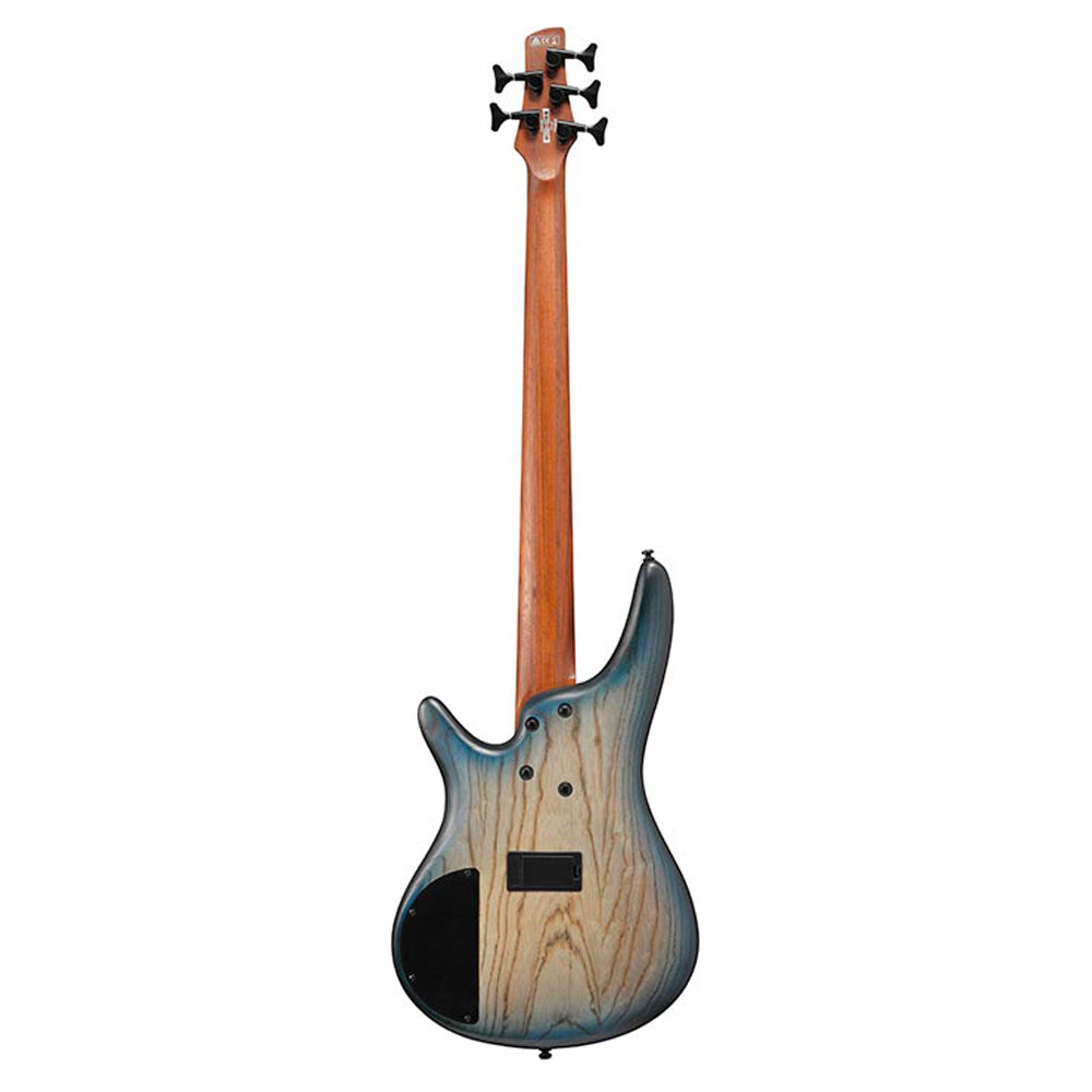 Ibanez SR605E 5-String Bass - Cosmic Blue Starburst Flat
