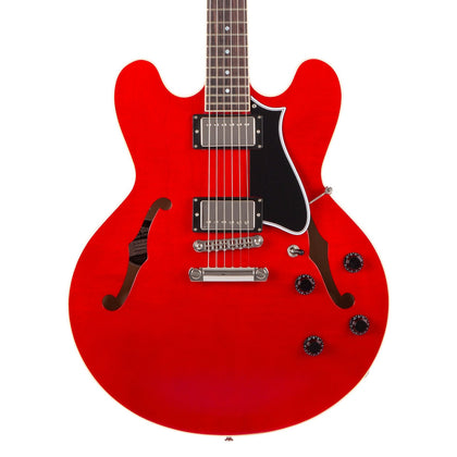 Heritage H-535 Standard Collection Semi-Hollow Electric Guitar - Trans Cherry