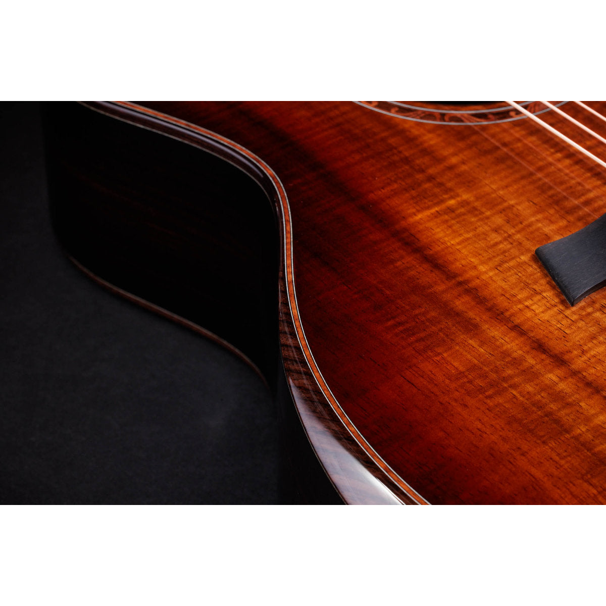 Taylor Custom Shop Limited Edition C24ce B6002 Grand Auditorium Acoustic-Electric Guitar - Figured Hawaiian Koa/Indian Rosewood (Figured Hawaiian Koa Wedge)