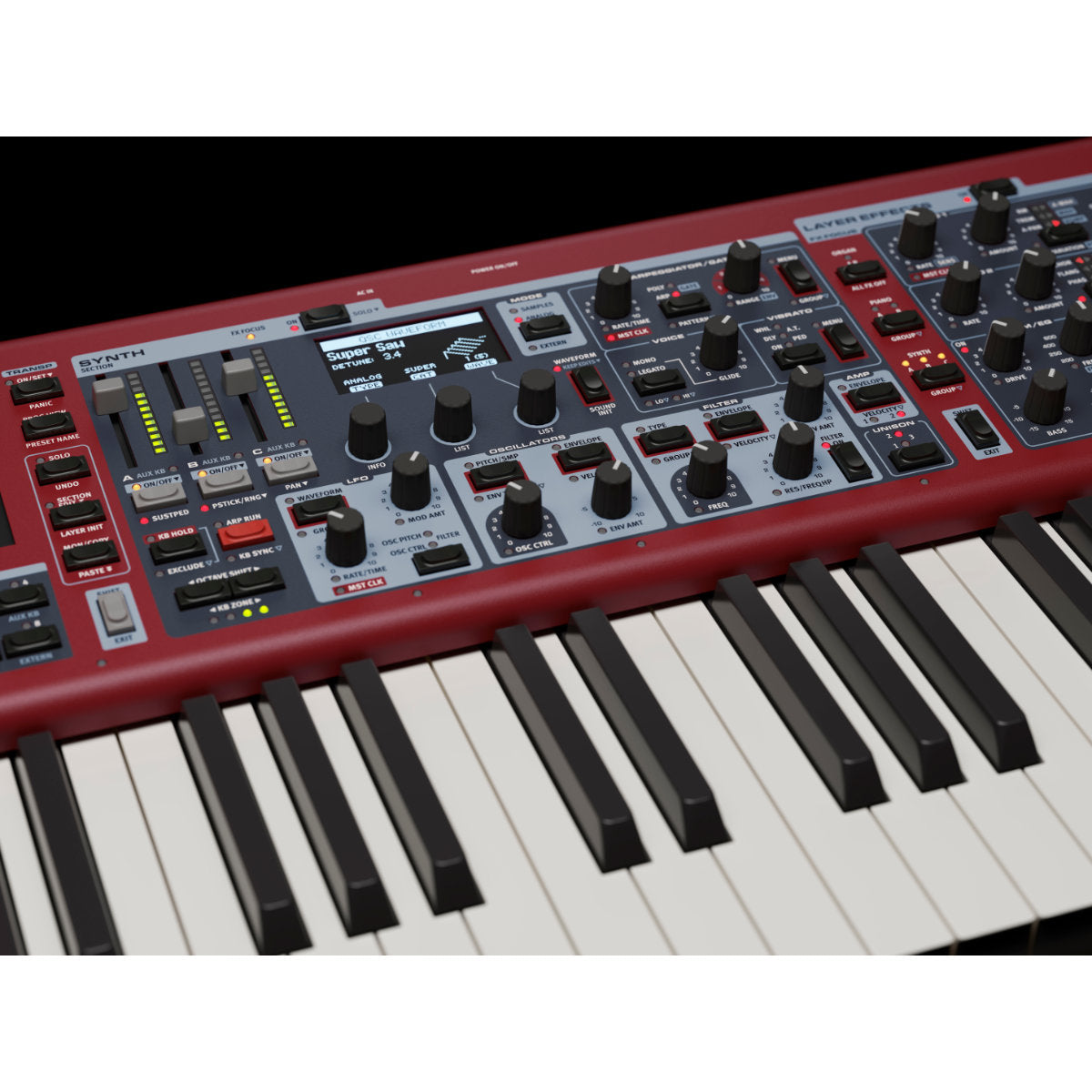NORD Stage 4 Stage Keyboard - 88-Key Weighted Action - Bananas at Large®