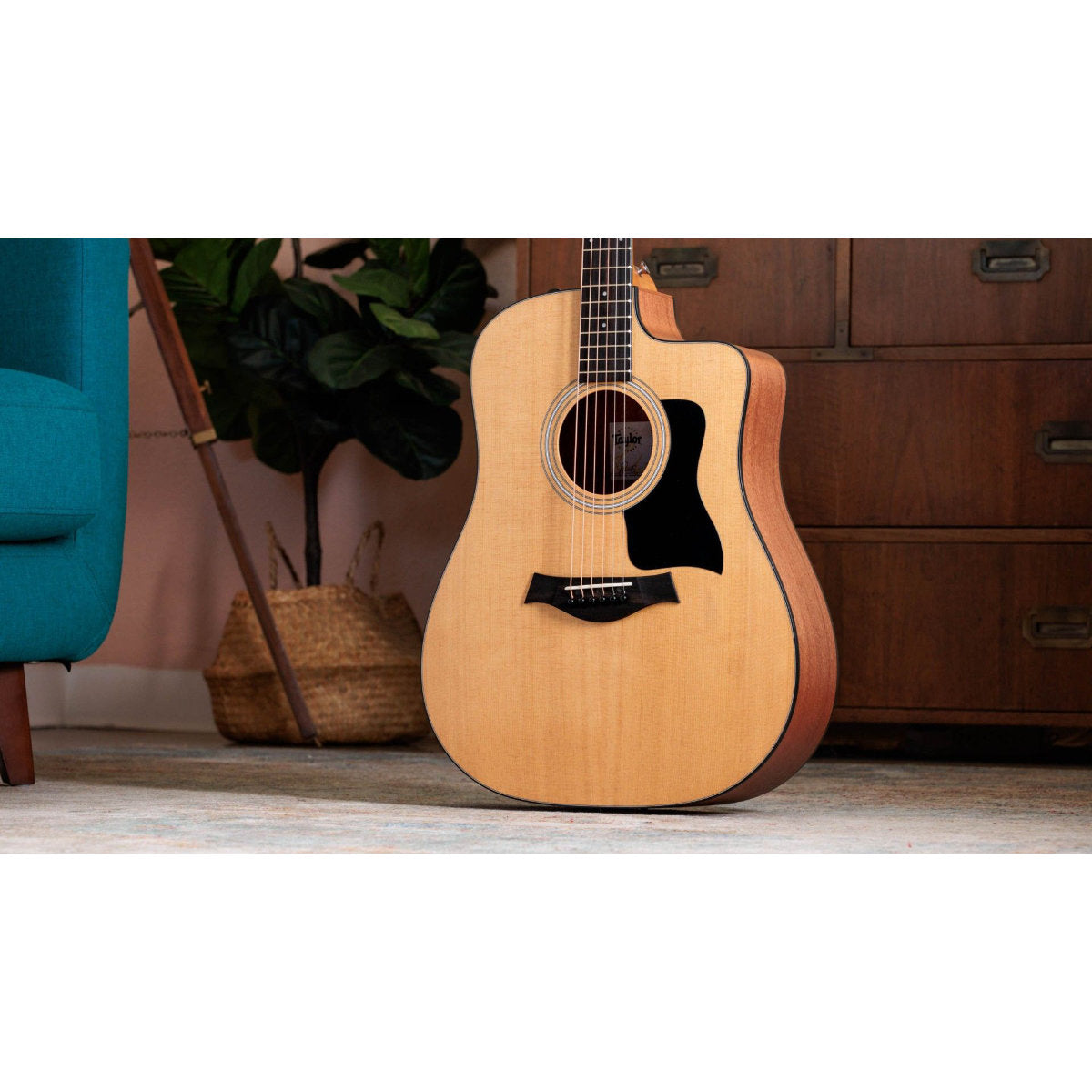 Taylor 110ce-S Layered Sapele Acoustic-Electric Guitar